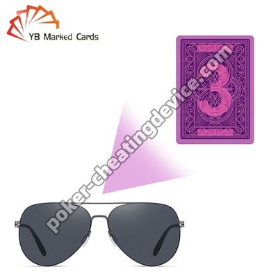 Infrarot-Sonnenbrillen für Texas Hold'Em Unsichtbare Tinte Pokerbrille