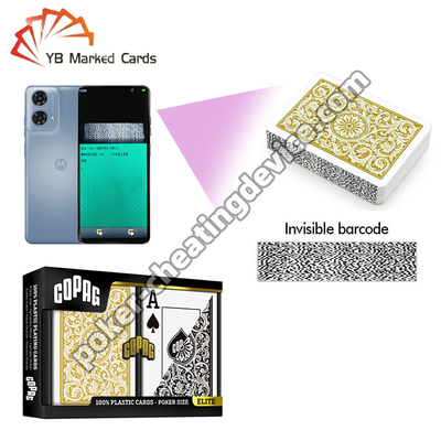 Copag 1546 100% Kunststoff Barcode Betrug Karten für Poker Analyzer
