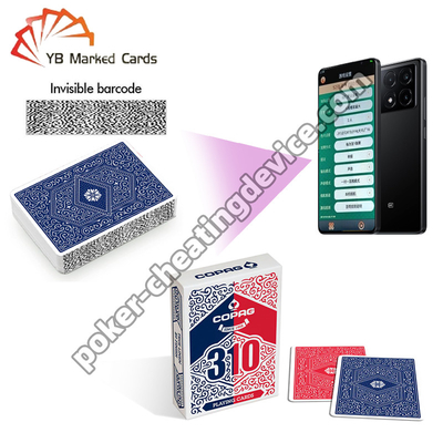 Copag 310 Diskreter Barcode Spielkarten Einzeldeck für Poker Analyzer