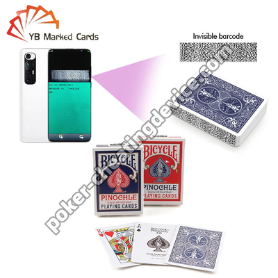 Bicycle Casino Qualität Barcode Decks für Poker Analyzer System
