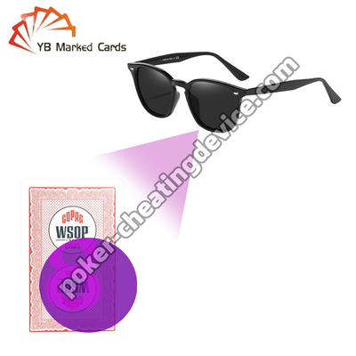 Antizipieren Sie die Hände Ihrer Gegner und dominieren Sie das Casino-Spiel Markierte Karten Brille mit unsichtbaren Tintenkarten