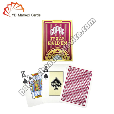 Copag Texas Hold'em Unsichtbare Infrarotmarkierte Karten Rot Einzeldeck
