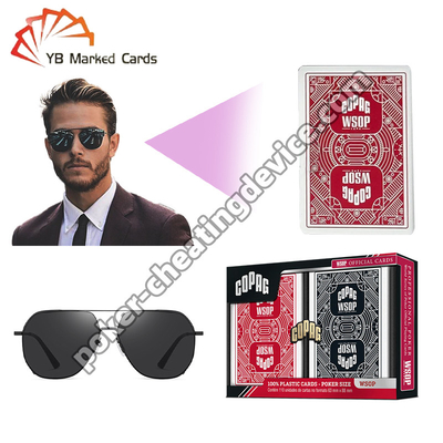 Unsichtbare Tinte Infrarot-Kontaktlinsen für Markierte Poker-Deck