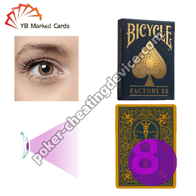 Fahrradfabrik 52 Infrarot markierte Spielkarten Ultimate Poker Vorteil