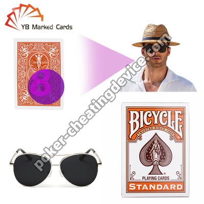 Fahrrad Leuchtmarkierte Pokerkarten mit Infrarot Unsichtbarer Tinte