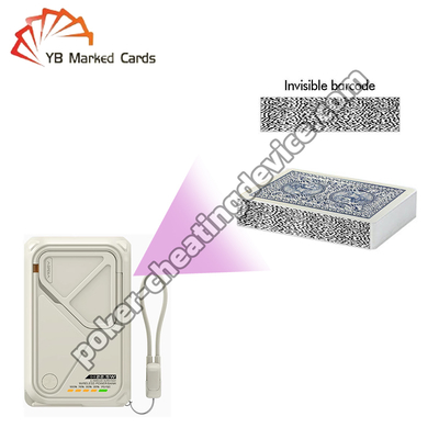 Poker Scanner Power Bank für Barcode markierte Karten