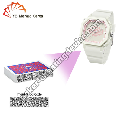 Undetectable Watch Poker Scanner for Barcode Marked Cards