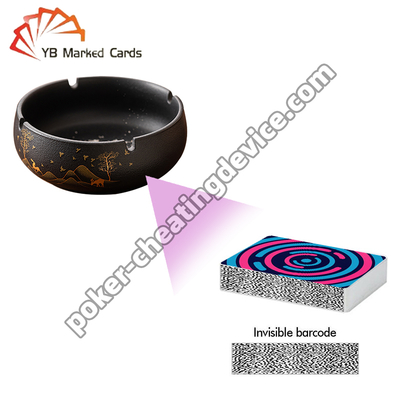 Aschenbecher versteckter Scanner für Poker-Analysator mit Barcode-Erkennung