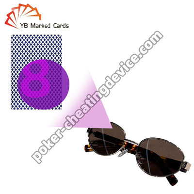 Poker-Täuscher-Sonnenbrille - Sieh die versteckten Markierungen und dominiere das Spiel