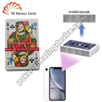 ASS Altenburger Markierte Barcode-Karten für Poker-Gewinner-Analysator