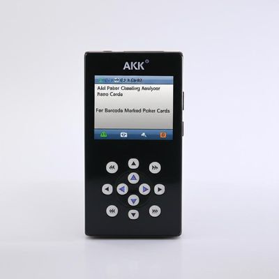AKK A4 Poker Cheating Analyzer For Barcode Marked Poker Cards