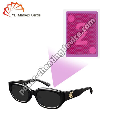 UV-Brillengläser für unsichtbare Tinte für markierte Pokerkarten