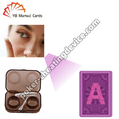 Unsichtbare Inkt-Infrarot-Kontaktlinsen für Lichtmarkierte Karten