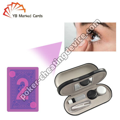 Unsichtbare Tinte Kontaktlinsen, um durch Spielkarten zu sehen – Verschaffen Sie sich einen Poker-Vorteil