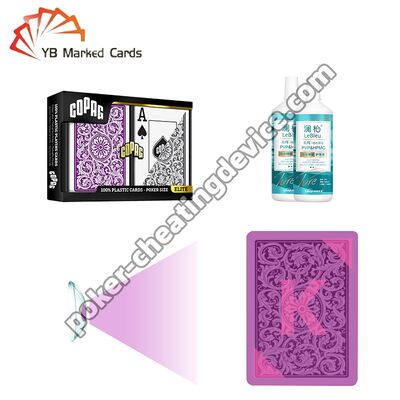 Professionelle Poker-Kontaktlinsen für leuchtende Tinte-Markierungskarten