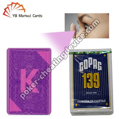 Copag 139 Invisible Ink Marked Playing Cards With Invisible Ink Markings