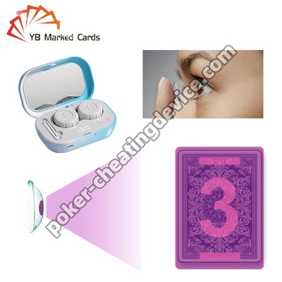 Fortgeschrittene Schummelkontaktlinsen für leuchtende markierte Karten